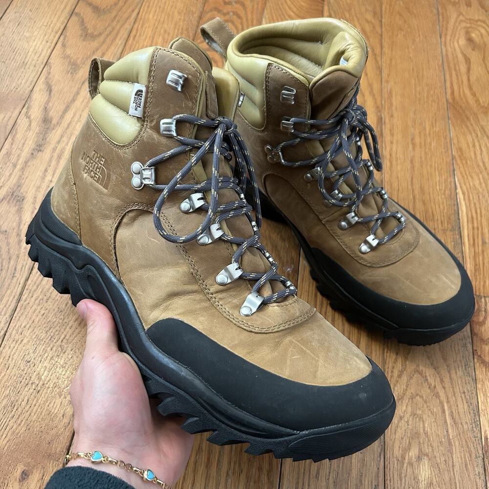 The North Face Archive Glacier Point Snow Leather Hiking Boots Size 11.5